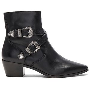 NEW Frye Ellen Ankle Boots, Buckle, Pointed Toe